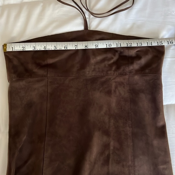 Theory Suede Halter Top - Picture 9 of 12